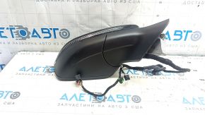 Right side mirror assembly Volkswagen ID.4 23 6+2 pins, black LC9X, turn signal, backlight, heating, BSM,