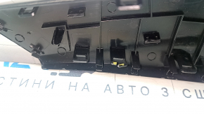 Front right window lift control trim for Volkswagen ID.4 23-25, glossy finish, cracks in the fasteners