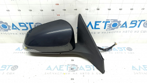 Right side mirror assembly for Toyota Avalon 13-18, 10 pins, turn signal, heated, Polyway, black