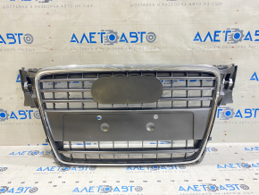 Radiator grille assembly Audi A4 B8 08-12 prerest without emblem