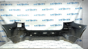 Bare rear bumper for BMW X3 G01 18-21 X-Line with parking sensors, without towbar, white, scratches