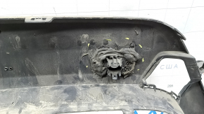BMW X3 G01 18-21 front bumper lip, structure, for parking sensors, fabricated, non-standard holes, dented