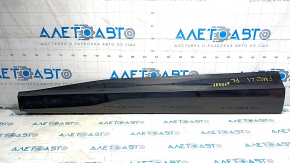 Lower front left door trim panel for Ford Mustang Mach-E 21-23, gloss black, scratches, loose fastener
