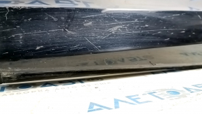 Lower front left door trim panel for Ford Mustang Mach-E 21-23, gloss black, scratches, loose fastener