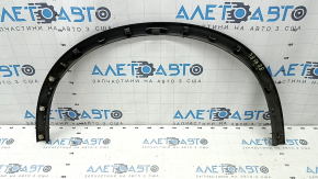 Front right fender arch trim for Nissan Rogue 14-20, structure, cracks in fasteners, worn
