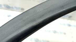 Front right fender arch trim for Nissan Rogue 14-20, structure, cracks in fasteners, worn