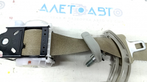 Rear right seat belt for Toyota Prius V 12-17, beige, for cleaning