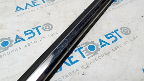 Door-glass molding, central rear right, Ford Fusion mk5 13-20, chrome, worn