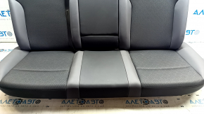Rear seat row 2 Volkswagen ID.4 23-25 black and gray leather, perforated