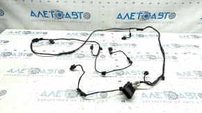BMW X3 G01 18-21 front bumper wiring for 4 parking sensors, under fog lights