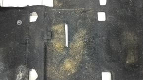 Toyota Highlander 14-19 black floor covering, ready to clean