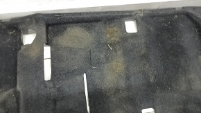 Toyota Highlander 14-19 black floor covering, ready to clean