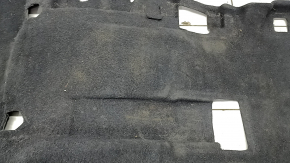 Toyota Highlander 14-19 black floor covering, ready to clean