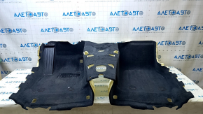 Front floor covering for BMW 3 F30 12-18 black, for cleaning