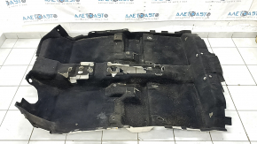 Nissan Rogue 14-20 black floor covering, ready to clean