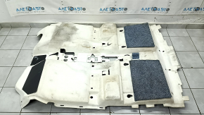 Nissan Rogue 14-20 black floor covering, ready to clean