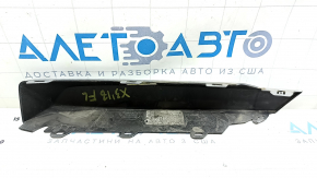 BMW X3 G01 18-21 front bumper lower grille trim, left, gray, bumps, sand