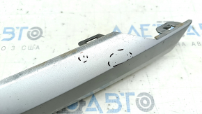 BMW X3 G01 18-21 front bumper lower grille trim, right, gray, scuffs, bumps, sand
