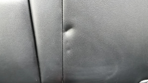 Rear seat, 3rd row, Toyota Highlander 17-17, black leather, brown stitching, dry-cleanable, dents, water contact