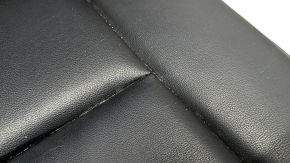 Rear seat, 3rd row, Toyota Highlander 17-17, black leather, brown stitching, dry-cleanable, dents, water contact