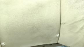 Rear seat, 2nd row, upper part, Toyota Avalon 13-15, without airbag, beige leather, with armrest, scratch, needs cleaning