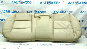 Rear seat, 2nd row, lower part, Toyota Avalon 13-15, beige leather, dented leather, needs cleaning