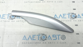 Front right longitudinal roof rail cover for Nissan Rogue 14-20 with 3 mounts, broken mount