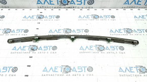 Lower rear bumper molding for Nissan Rogue 17-20, chrome, broken mount