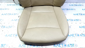 BMW X3 F25 11-17 heated passenger seat trim, beige leather