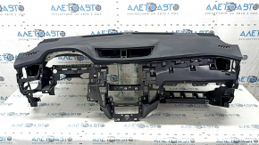 Nissan Rogue 14-20 black dashboard with airbag, rusty squib