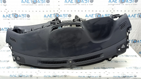 Nissan Rogue 14-20 black dashboard with airbag, rusty squib