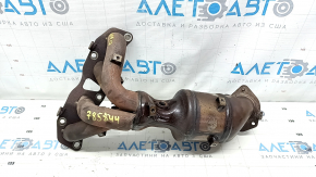 Nissan Rogue 14-17 exhaust manifold with catalytic converter, type 1, broken bolt