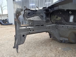 Front right quarter panel of a 14-20 Nissan Rogue on the body, black, bumper on the threshold