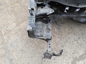Front right quarter panel of a 14-20 Nissan Rogue on the body, black, bumper on the threshold