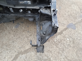 Front left quarter panel of a 14-20 Nissan Rogue on the body, black, bumper on the threshold