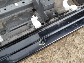 Front left quarter panel of a 14-20 Nissan Rogue on the body, black, bumper on the threshold