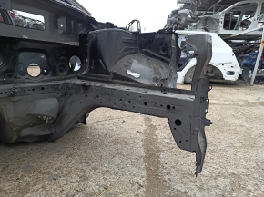 Front left quarter panel of a 14-20 Nissan Rogue on the body, black, bumper on the threshold