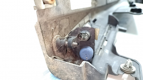 Left threshold for BMW X3 G01 18-21, structure, with backlight, broken fasteners