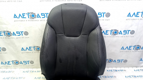 Honda Insight 19-22 driver's seat upholstery, black leather, heated, perforated