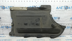 Central underbody protection BMW X3 G01 18-21, fasteners torn, missing fragment