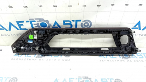 BMW X3 G01 18-21 black front panel center trim, dark oak Perlglanz Chrom wood insert, scratches