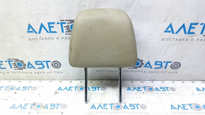 Front right headrest for Honda Accord 2014-2017, beige leather, dry-cleanable