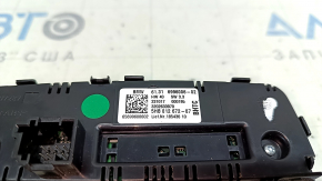 Rear seat climate control BMW X3 G01 18-21 without heating