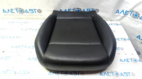 Lower passenger seat trim Volkswagen ID.4 21-22 black leather with perforation, heated