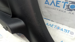 Rear row trim left Dodge Challenger 15-23 black worn