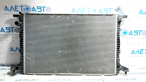 Audi Q5 80A 18-24V 2.0T MHEV water cooling radiator with bent honeycombs