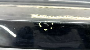 Bare rear bumper Nissan Rogue 17-20 black, scratches, dents, crack in the mount