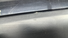 Bare rear bumper Nissan Rogue 17-20 black, scratches, dents, crack in the mount