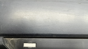 Bare rear bumper Nissan Rogue 17-20 black, scratches, dents, crack in the mount