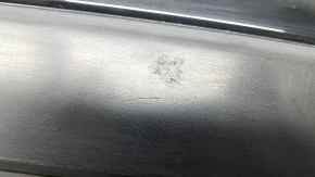 Bare rear bumper Nissan Rogue 17-20 black, scratches, dents, crack in the mount